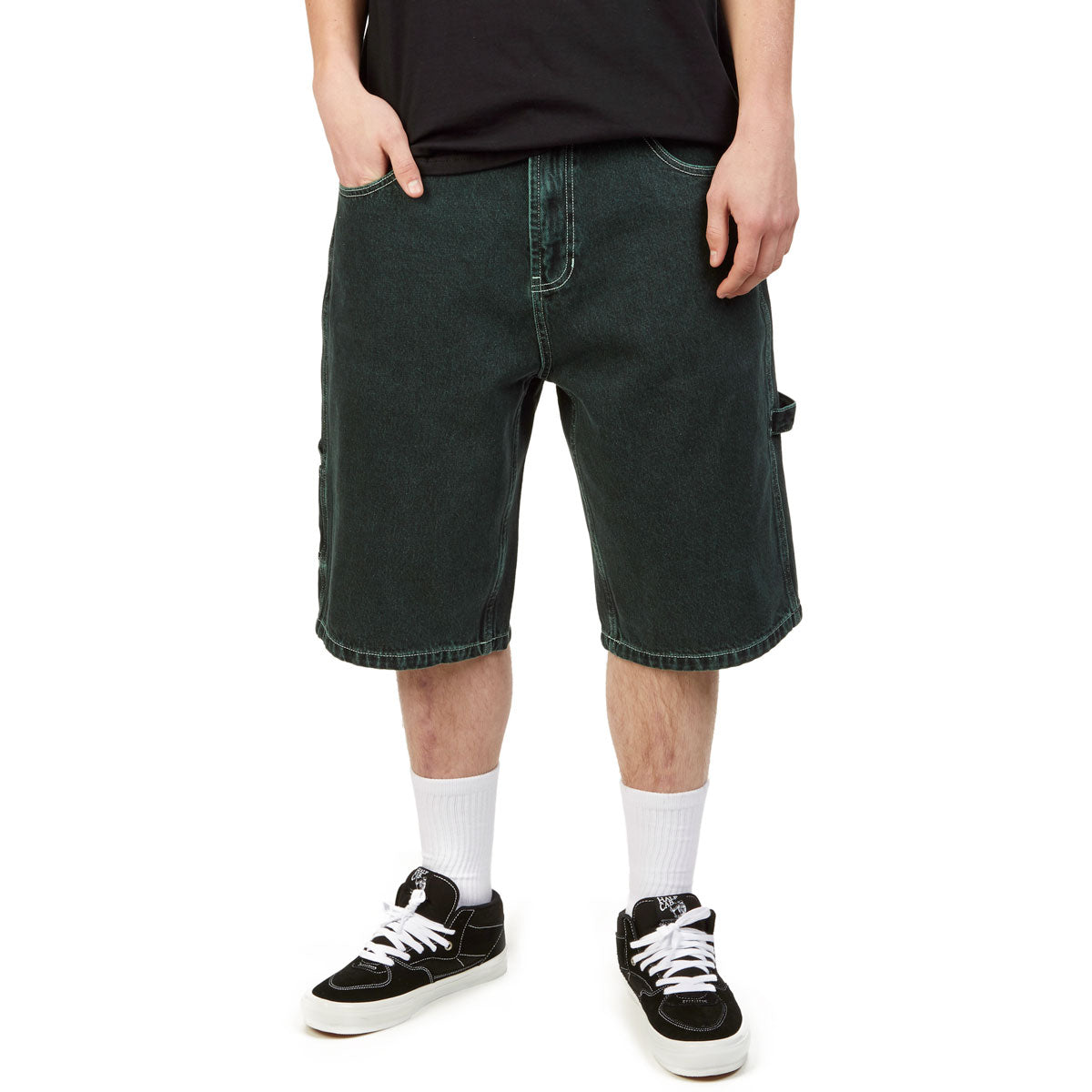 CCS Hammer Loop Jean Shorts - Acid Green – Daddies Board Shop