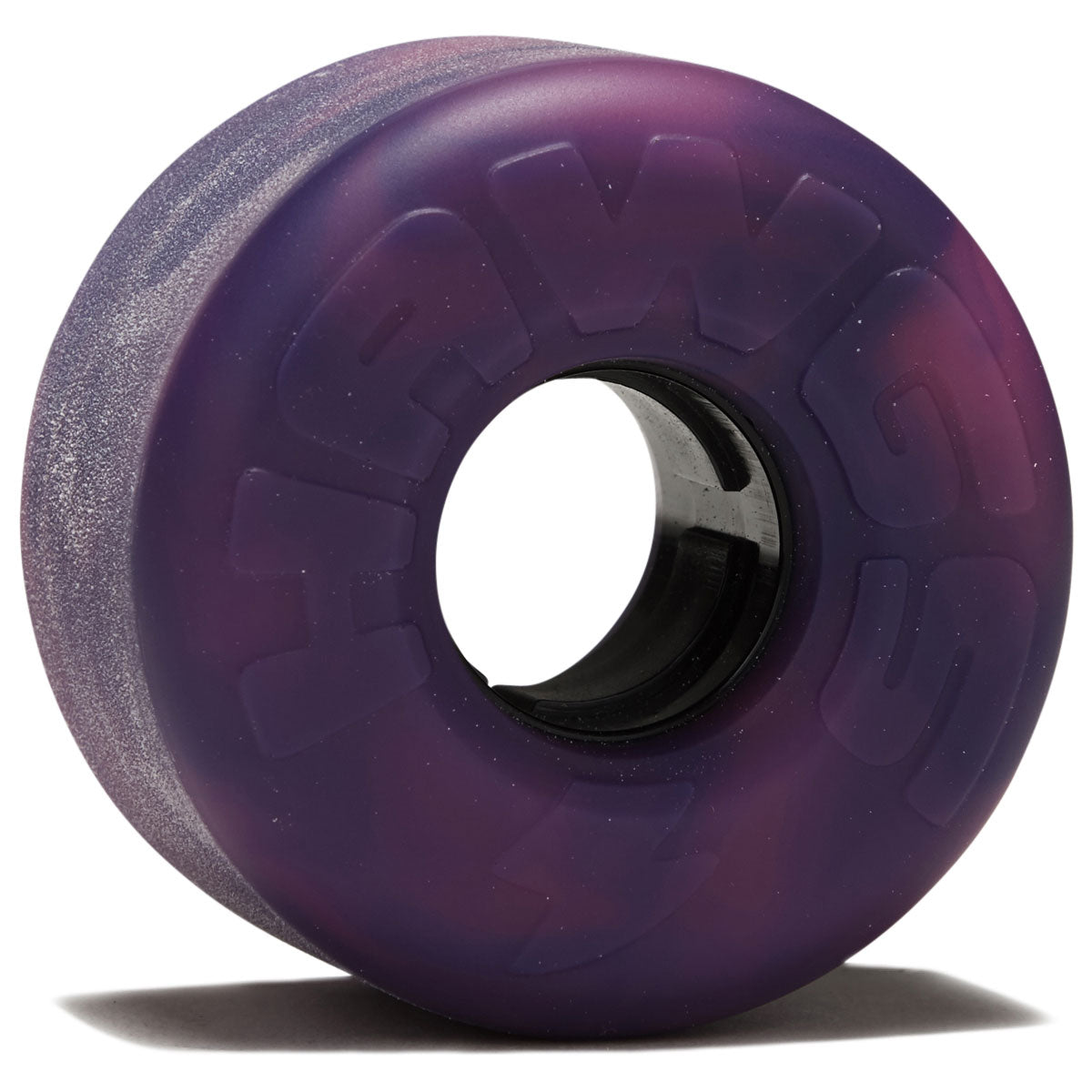 Hawgs Lil' Ez 78a Stone Ground Longboard Wheels - Pink/Purple - 60mm image 1