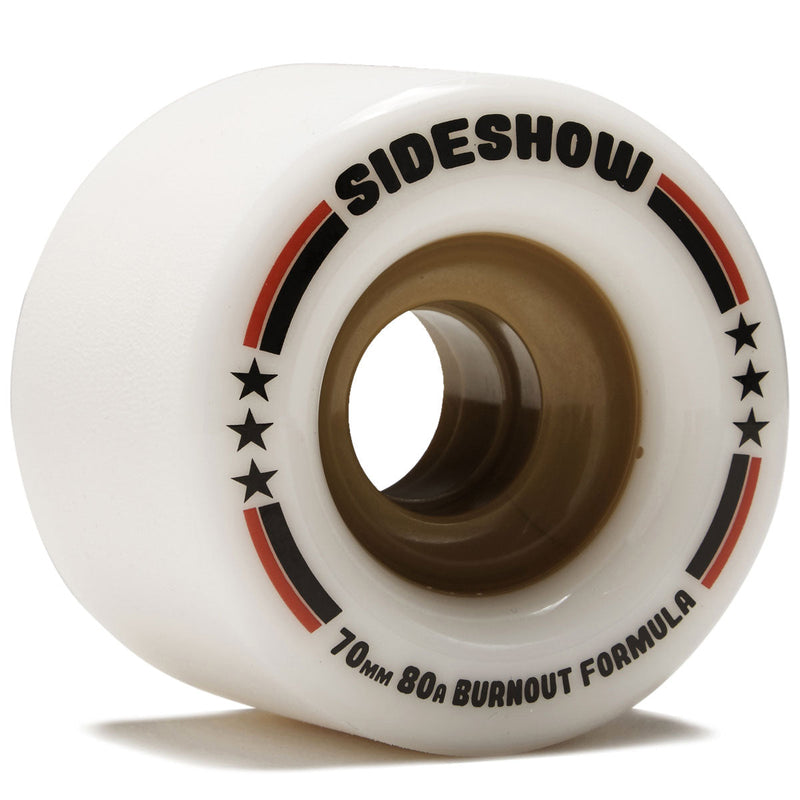Venom Sideshow 80a Longboard Wheels - White - 70mm