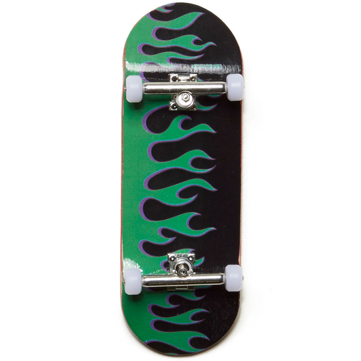 CCS Flames Fingerboard - Black/Green image 1