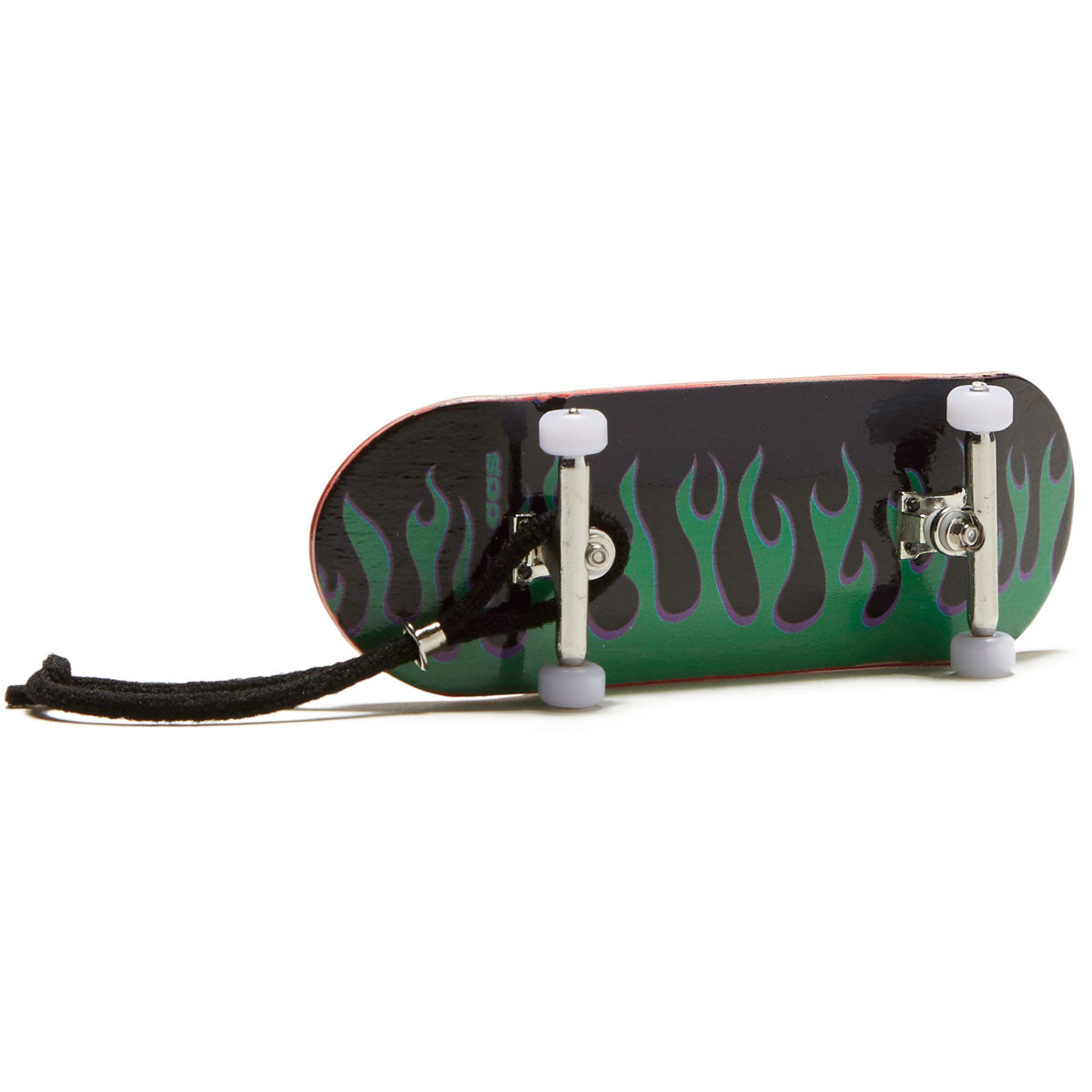CCS Flames Fingerboard - Black/Green image 3