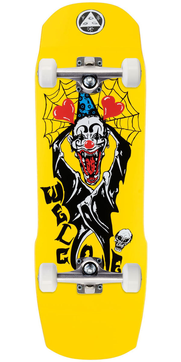 Welcome Crazy Tony On a Totem 2.0 Skateboard Complete - Neon Yellow - 10.00