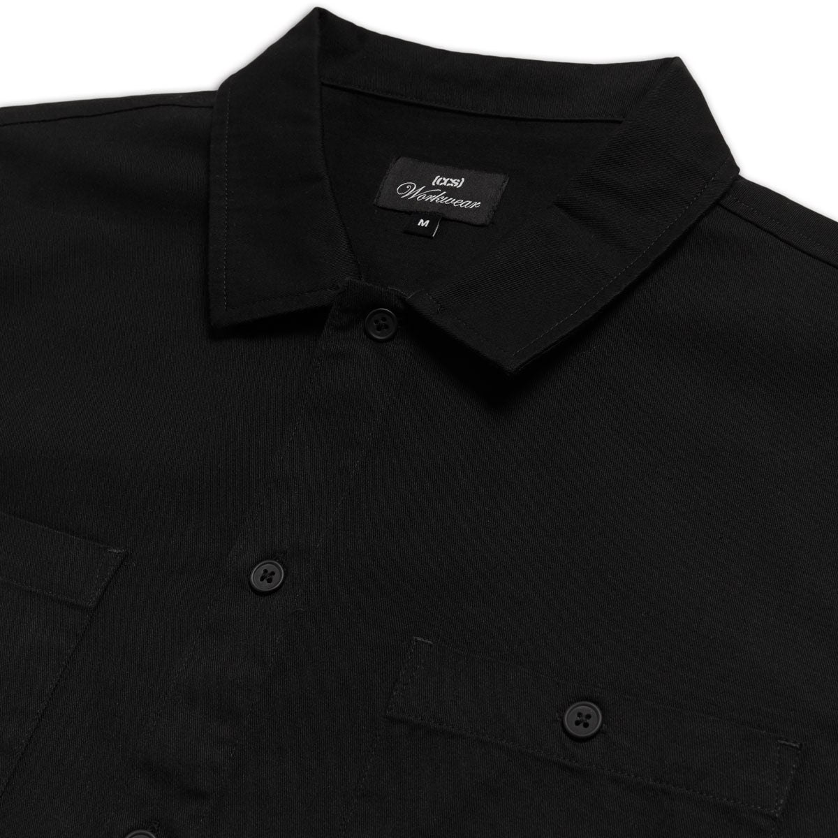 CCS Heavy Cotton Work Shirt - Black – Daddies Board Shop