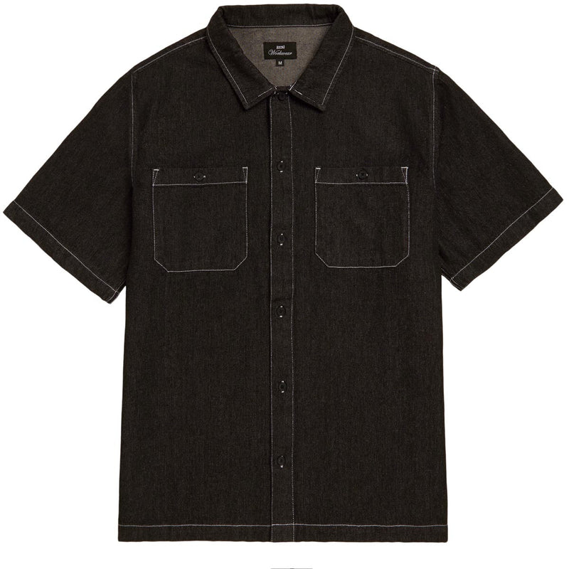 CCS Heavy Denim Work Shirt - Black
