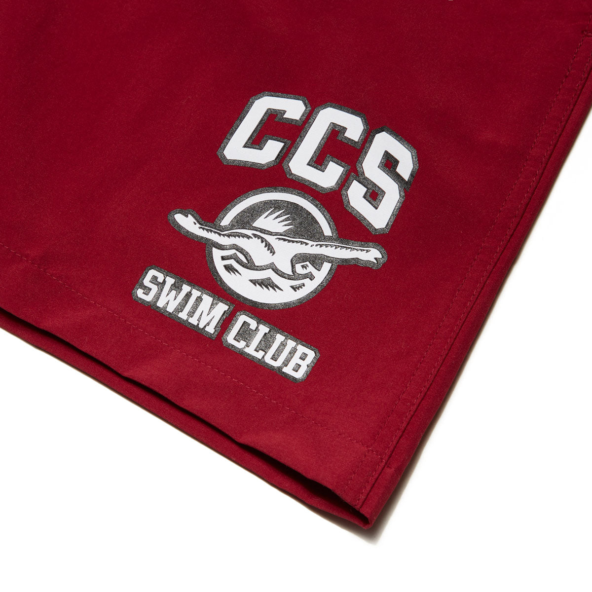 CCS Swim Club Hybrid Shorts - Maroon image 2