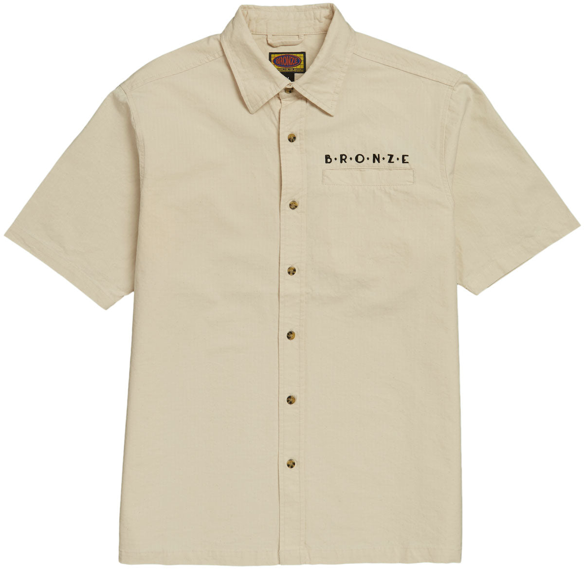 Bronze 56k Ripstop Button Up Shirt - Ivory image 1