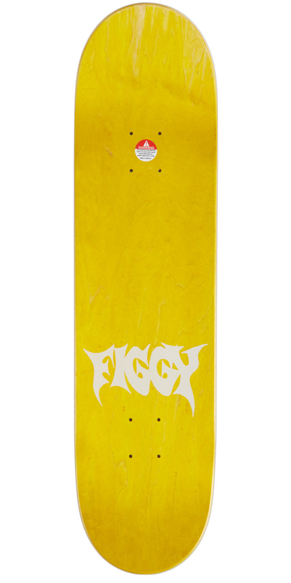 Baker Figgy Chisel Head Skateboard Deck - 8.125