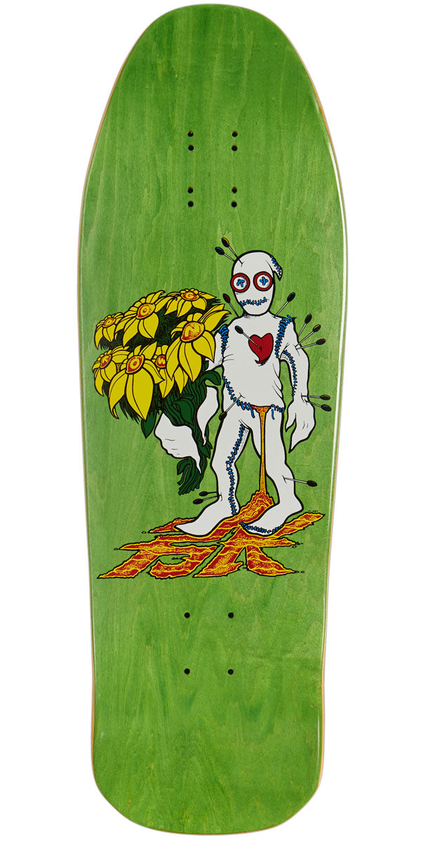 Dogtown Bryce Kanights Flower Guy 1 Reissue Skateboard Deck - Assorted Stains - 10.125