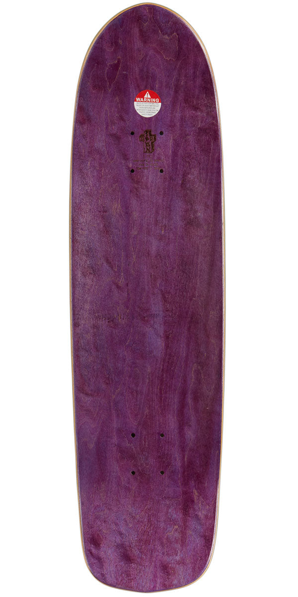 Dogtown Possessed to Skate Pool Skateboard Deck - Purple Stain/Black Fade - 8.75