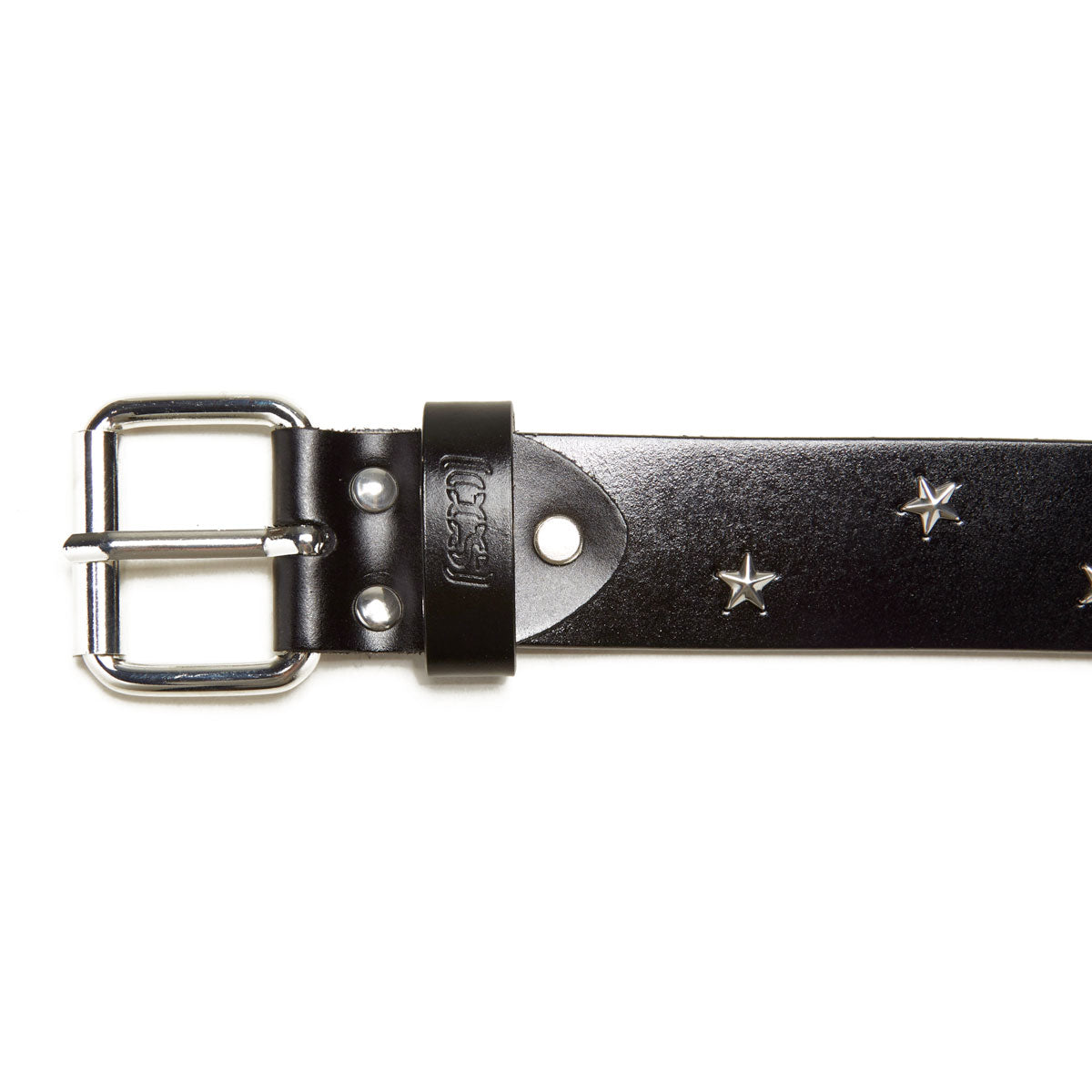 CCS Star Studded Leather Belt - Black image 3