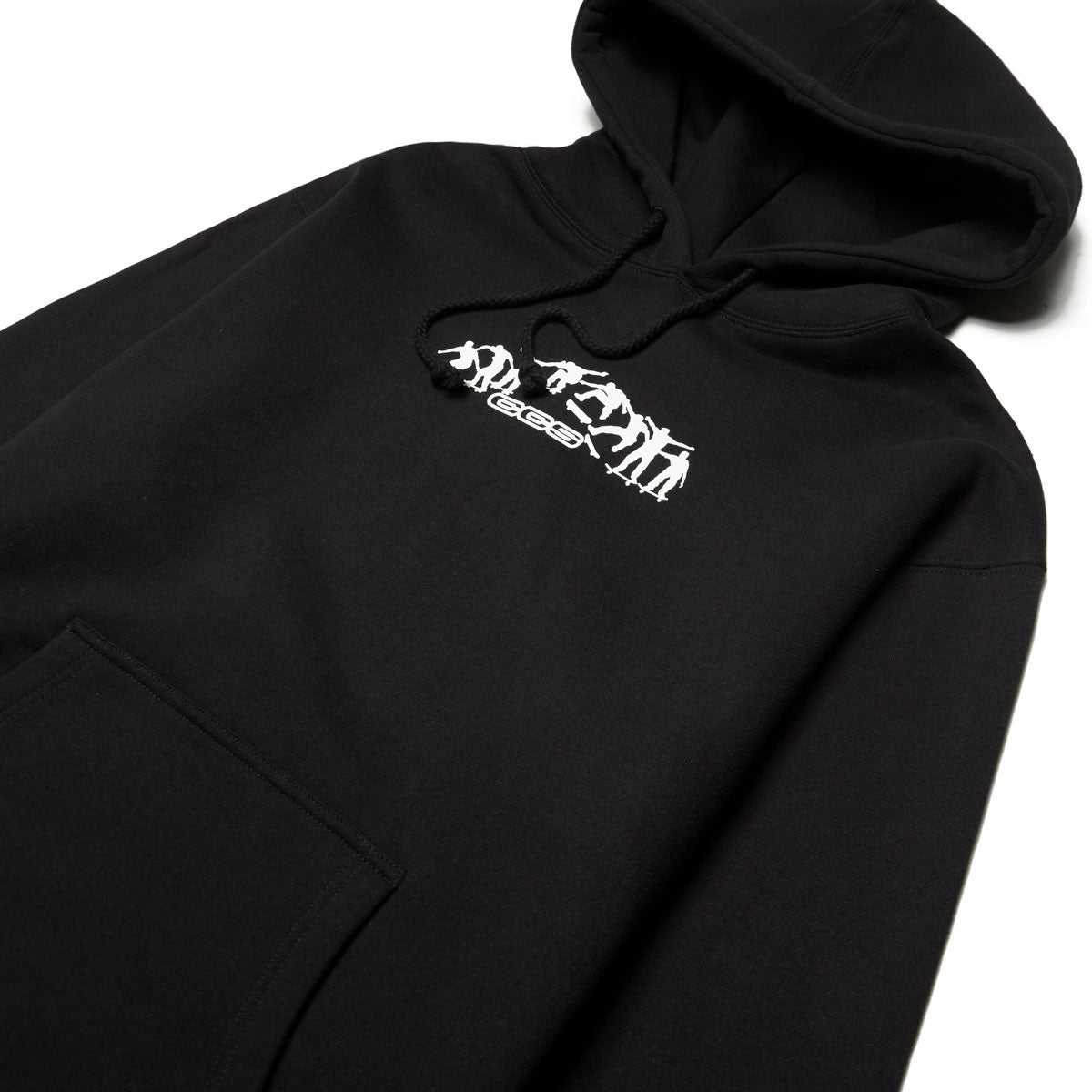 CCS Kickflip Logo Pullover Hoodie - Black/White – Daddies Board Shop