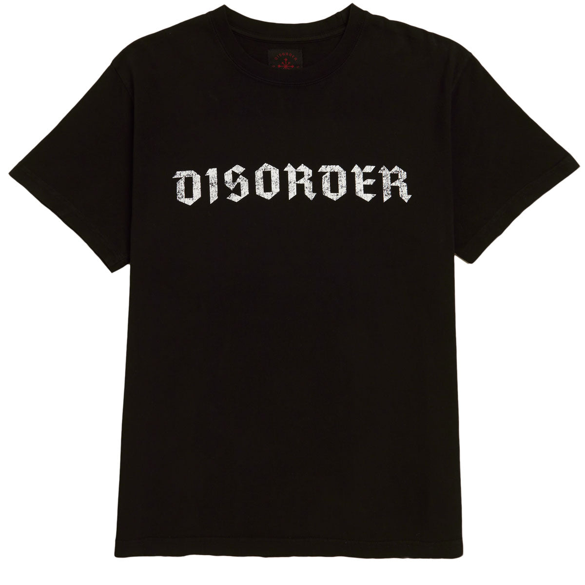 Disorder Safety Pin T-Shirt - Vintage Black image 1