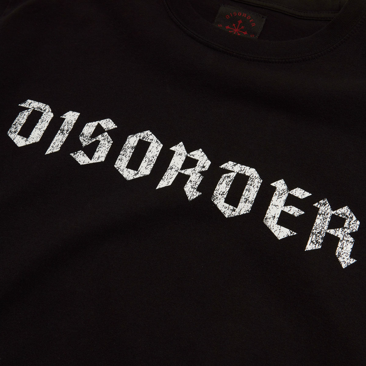 Disorder Safety Pin T-Shirt - Vintage Black image 4