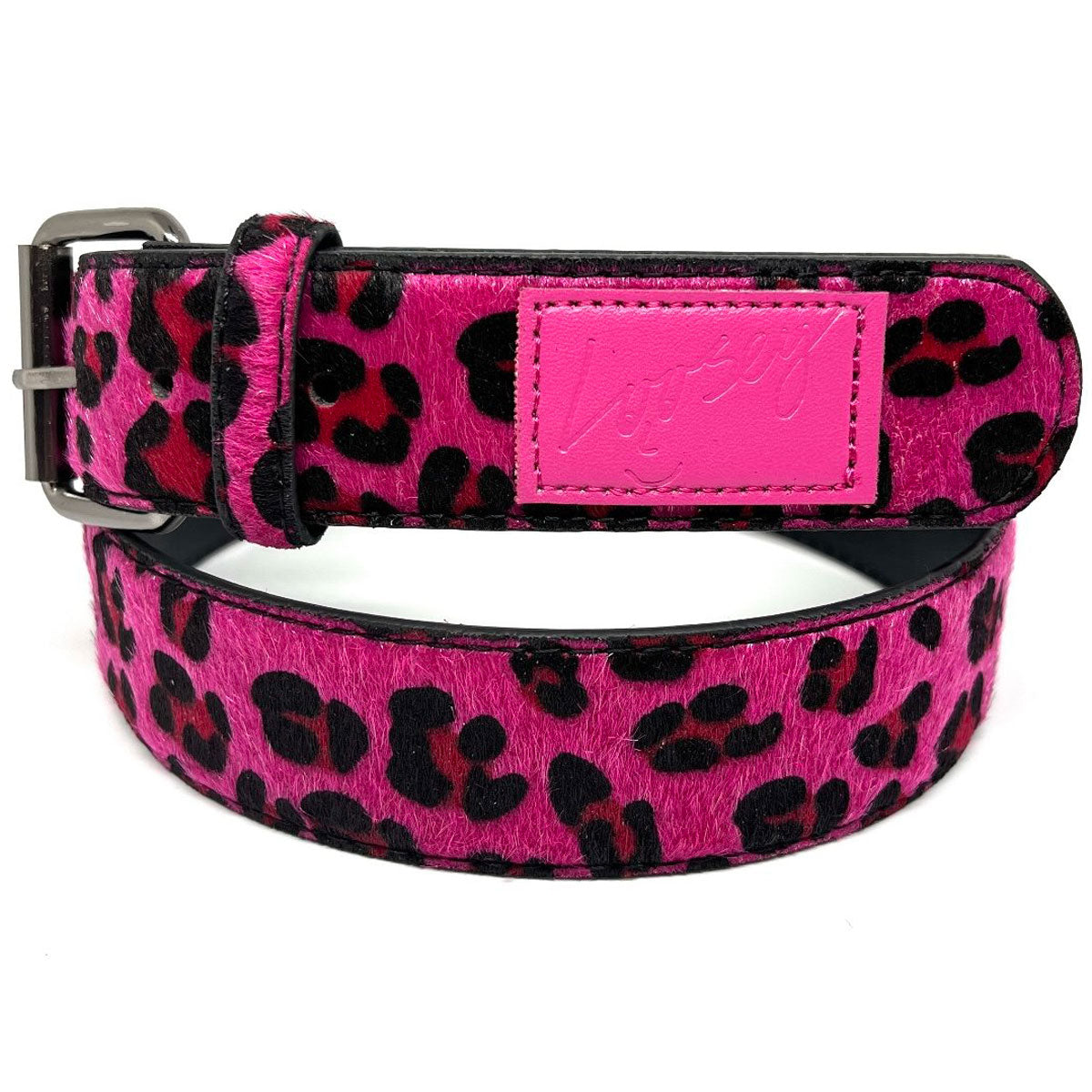 Loosey Cheetah Print Belt - Pink image 1