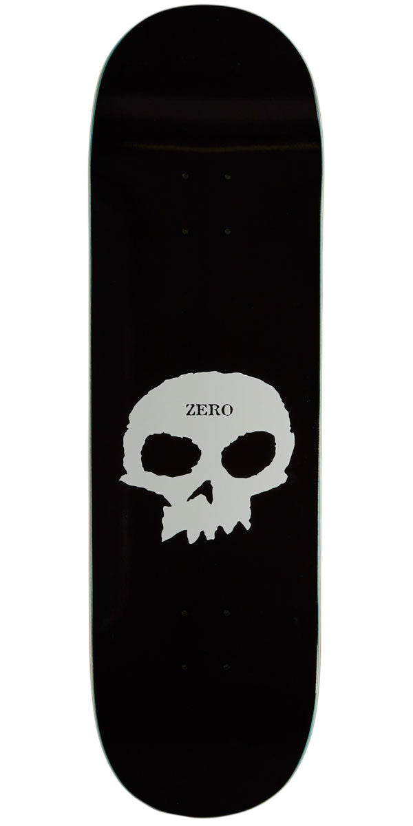 Zero Single Skull Skateboard Deck - 9.00