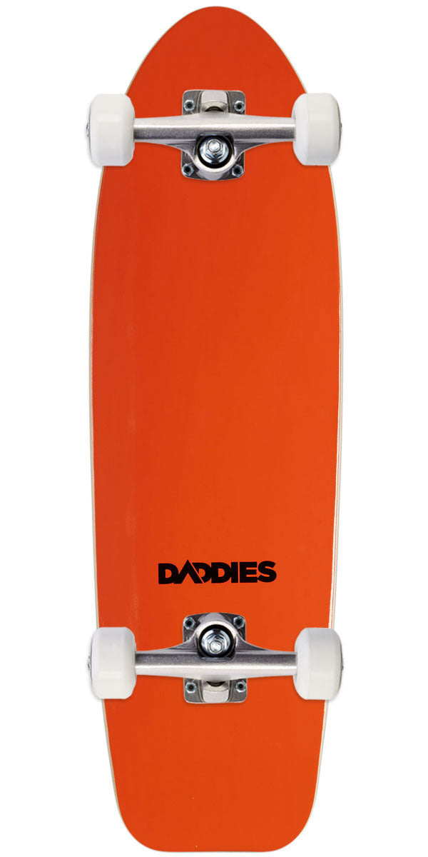 Daddies Logo Cruiser Skateboard Complete - Orange image 1