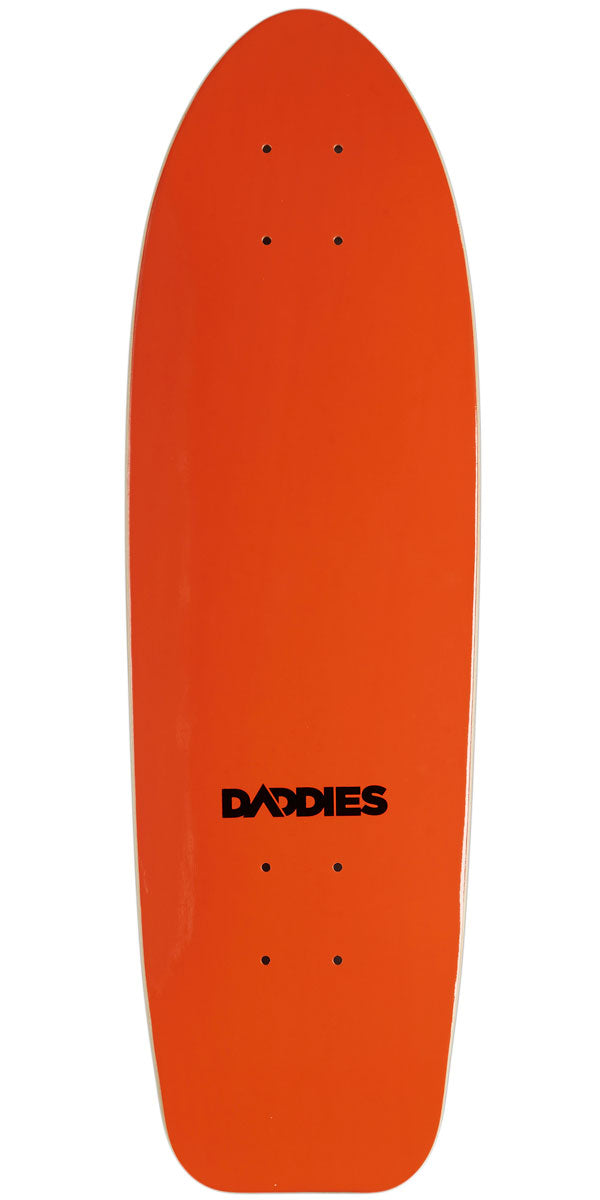Daddies Logo Cruiser Skateboard Deck - Orange