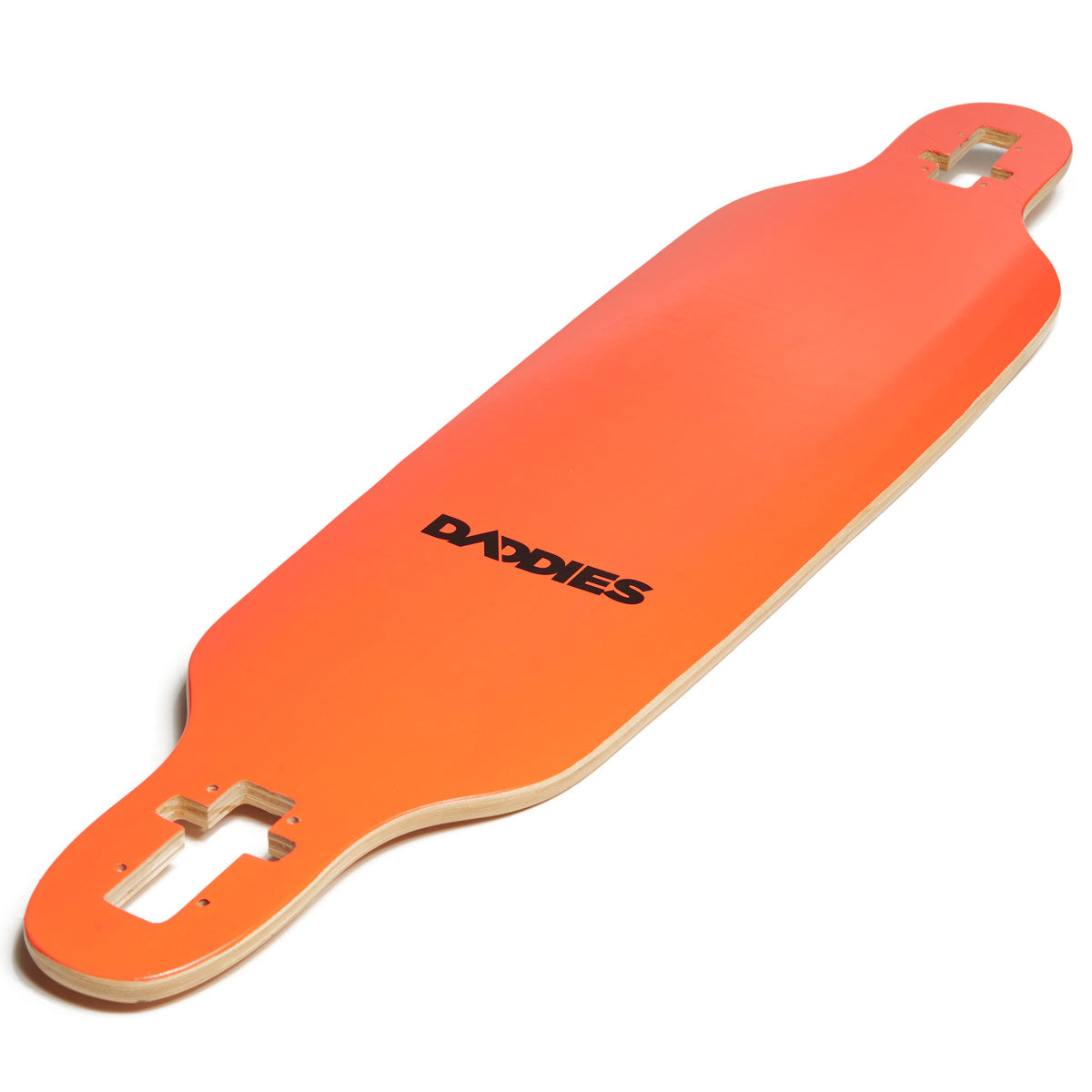 Daddies Logo Drop-Thru Longboard Complete - Orange image 4