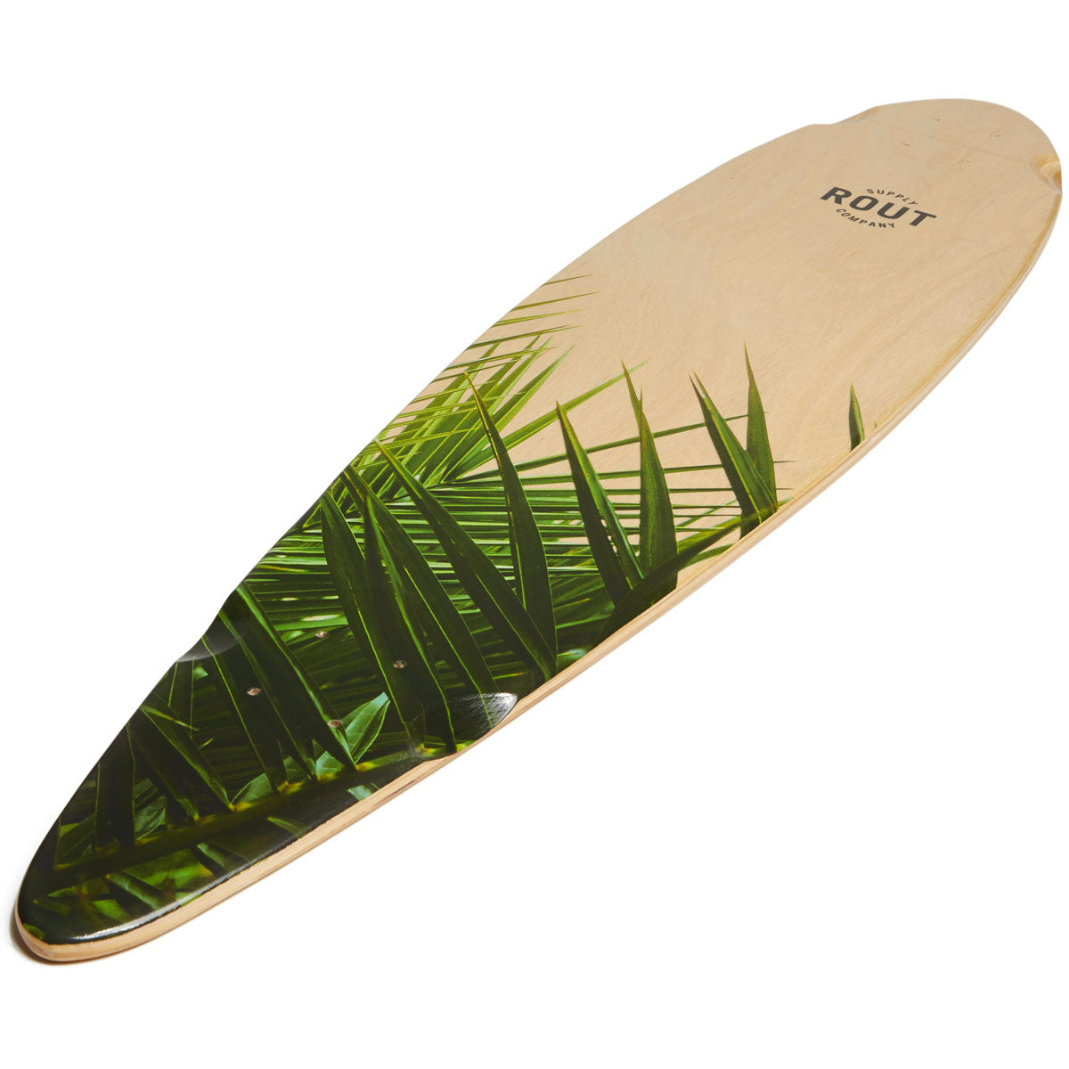 Rout Palms Pintail Longboard Deck image 4