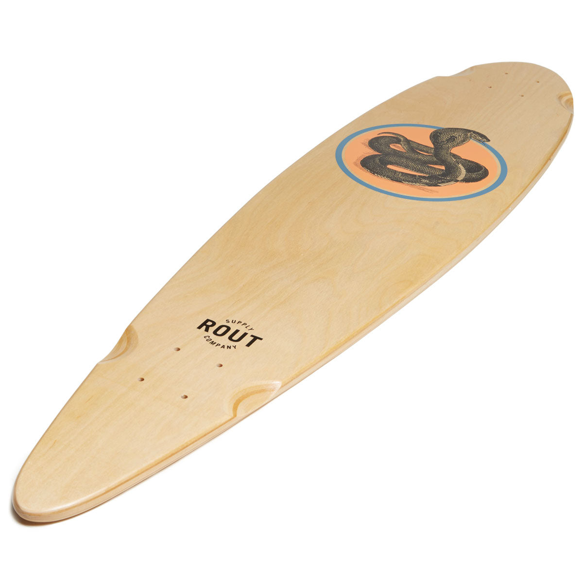 Rout Threat Pintail Longboard Deck image 4