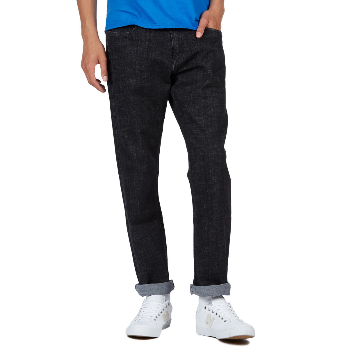 CCS Relaxed Fit Jeans - Washed Black image 1