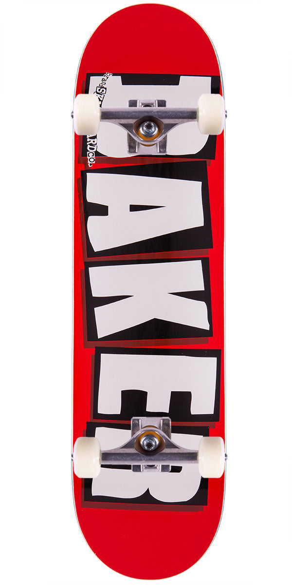 Baker Brand Logo Skateboard Complete - White - 8.0