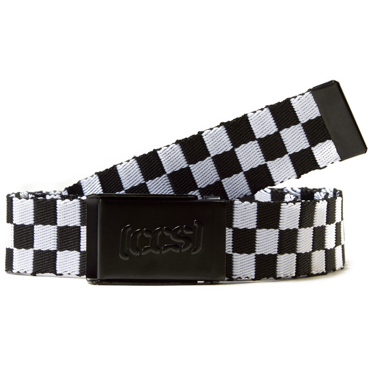 CCS Black Logo Buckle Belt - Checkerboard image 1