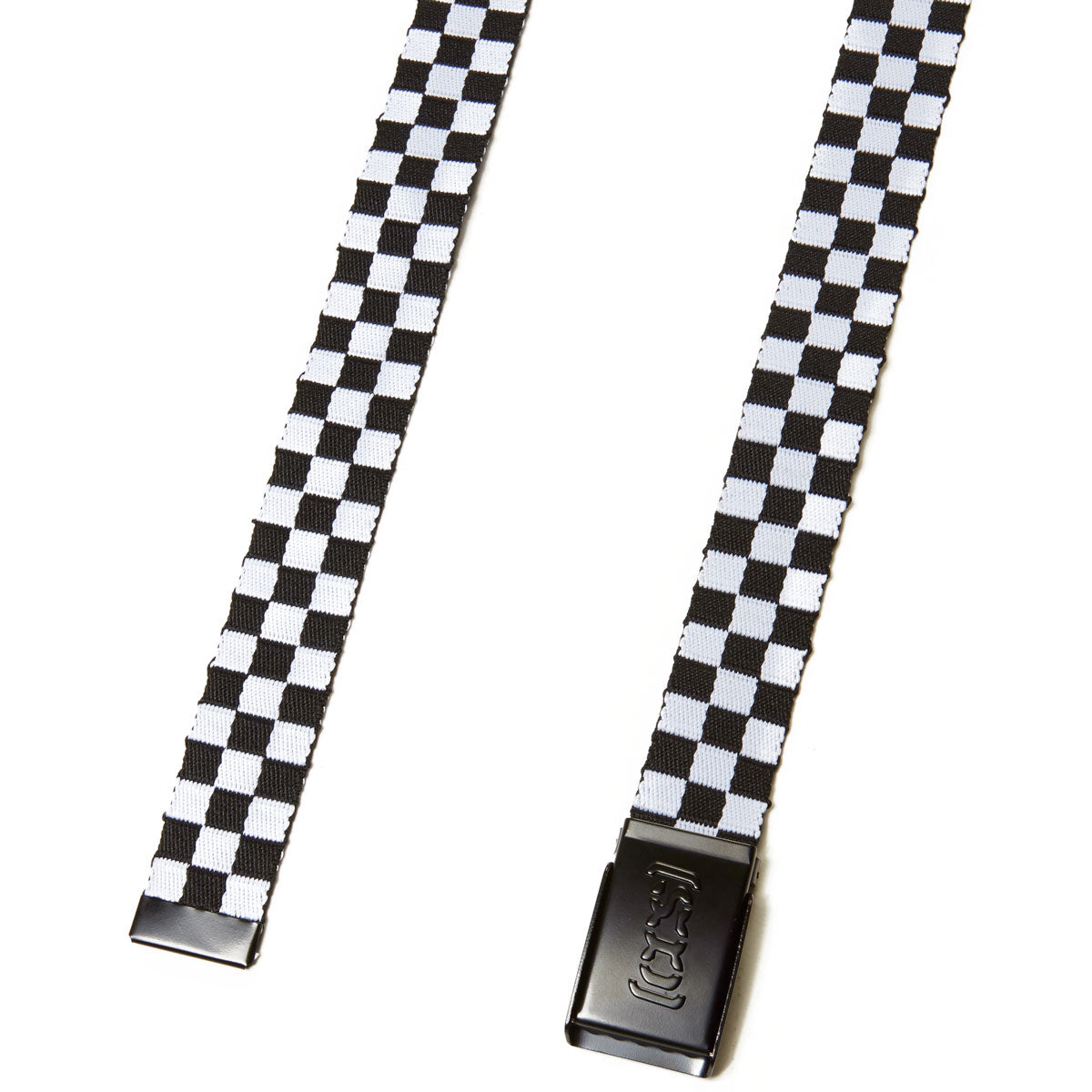 CCS Black Logo Buckle Belt - Checkerboard image 2