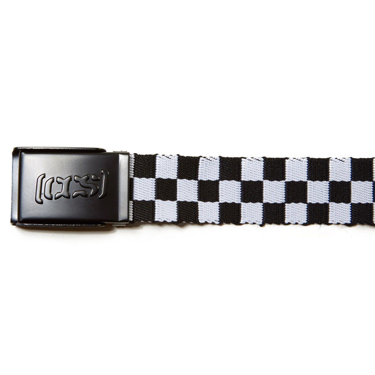 CCS Black Logo Buckle Belt - Checkerboard image 3