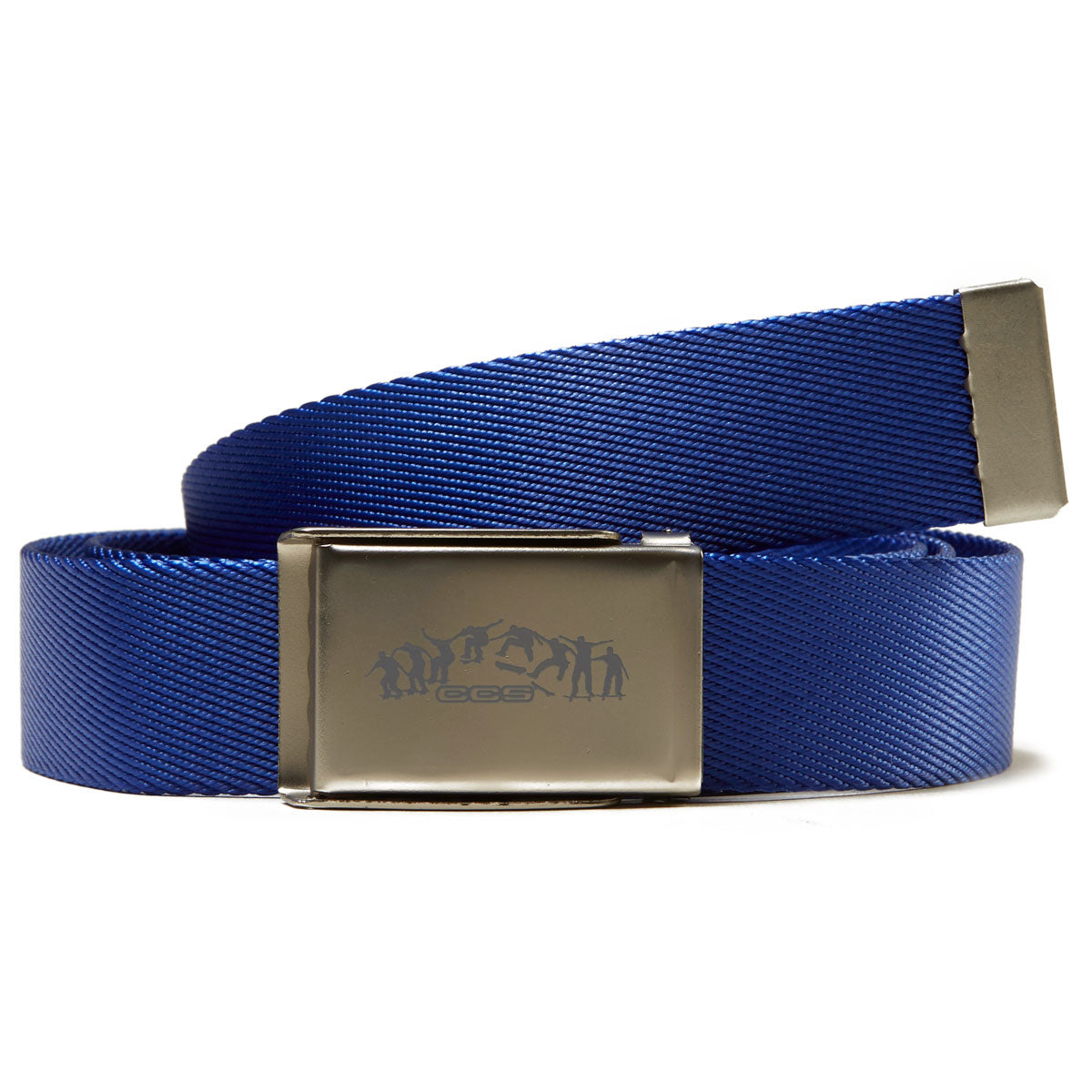 CCS Silver Kickflip Buckle Belt - Royal Blue image 1