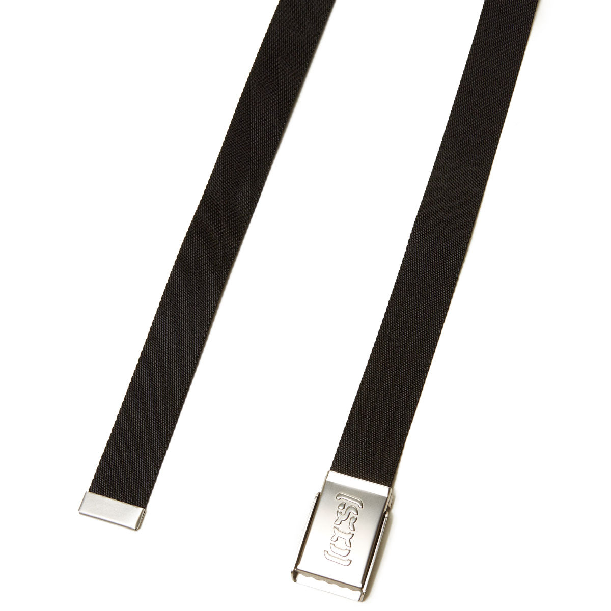 CCS Silver Logo Buckle Belt - Black image 2