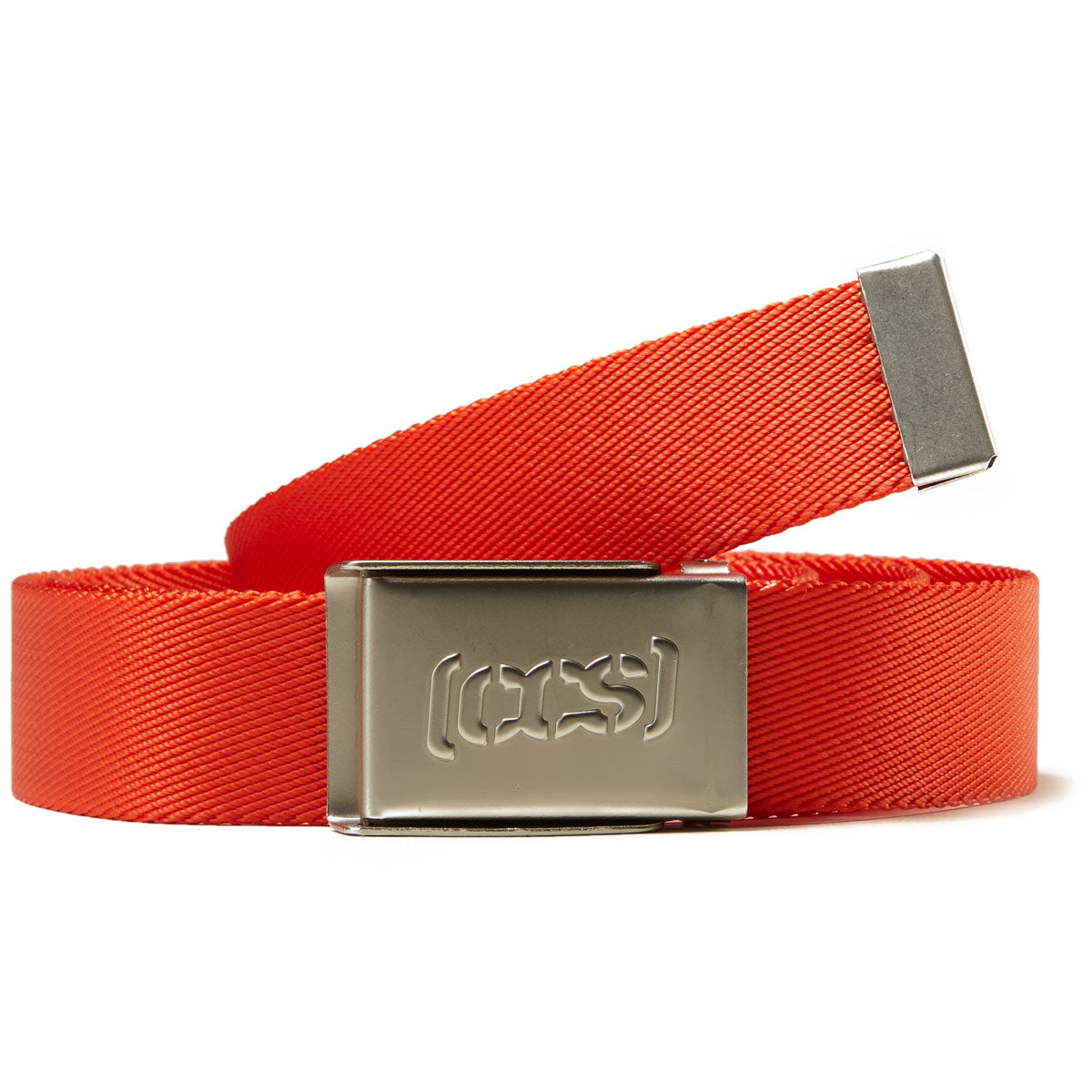 CCS Silver Logo Buckle Belt - Orange image 2