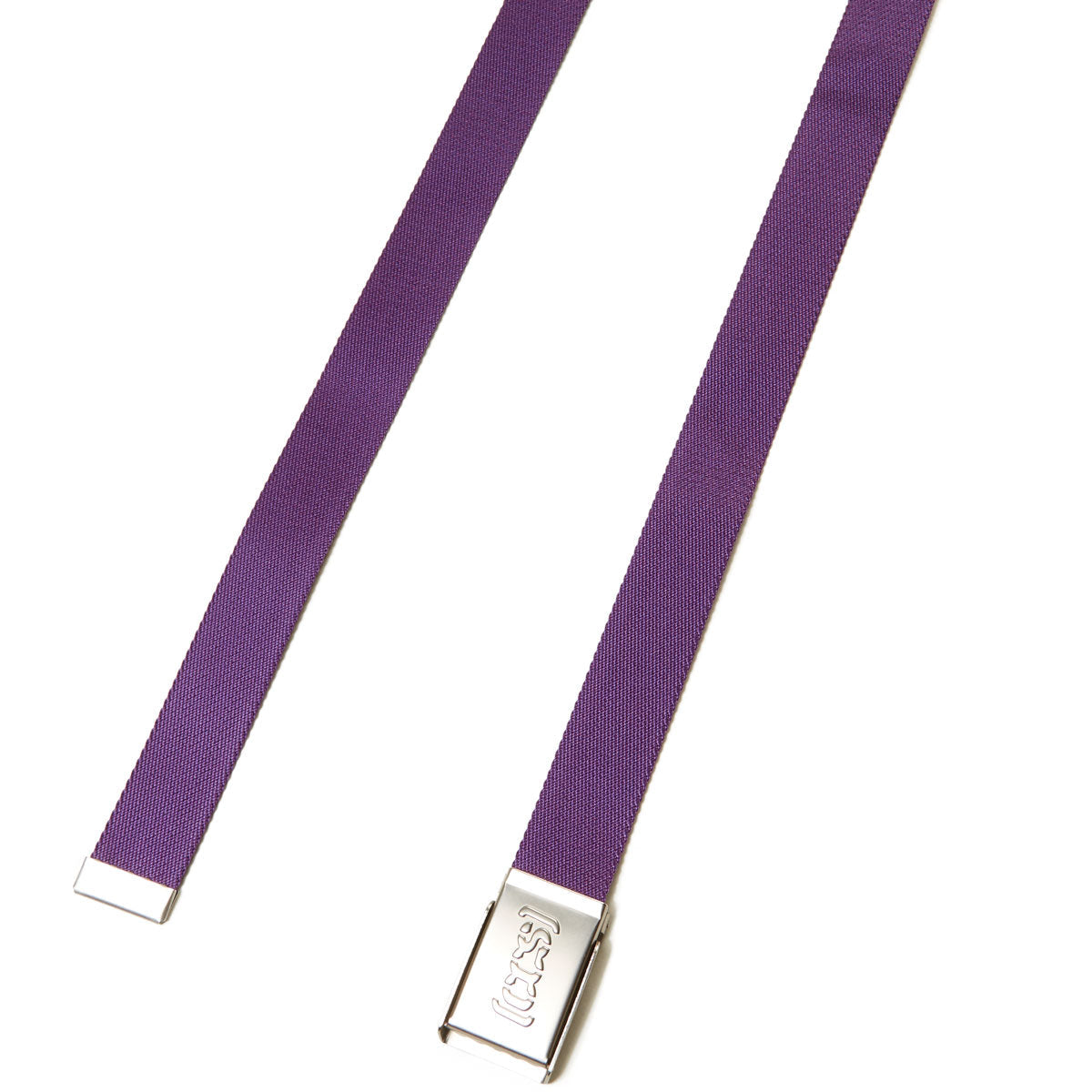 CCS Silver Logo Buckle Belt - Purple image 2