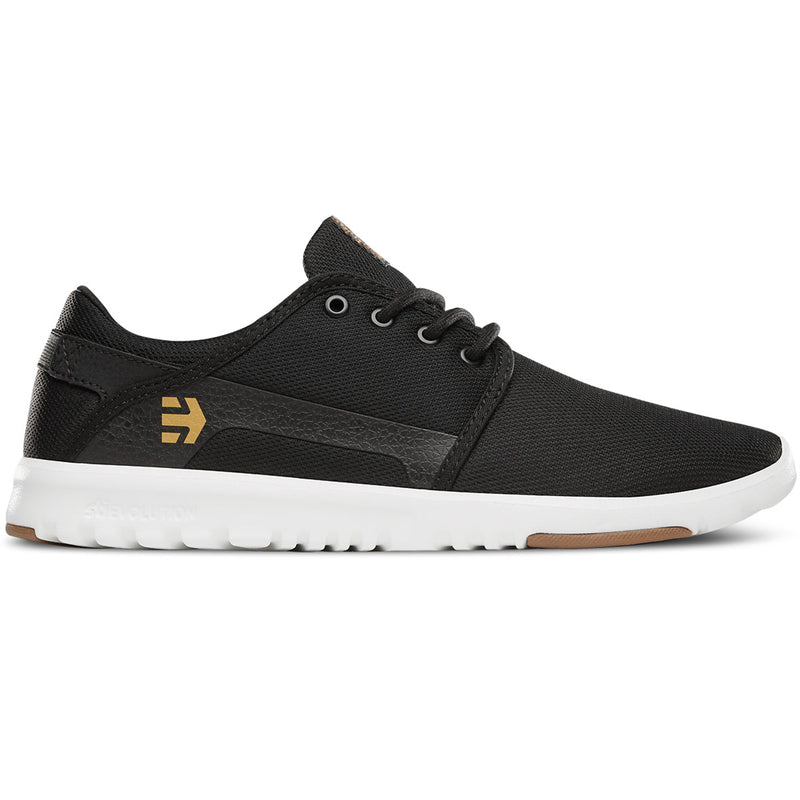 Etnies Scout Shoes - Black/White/Gum