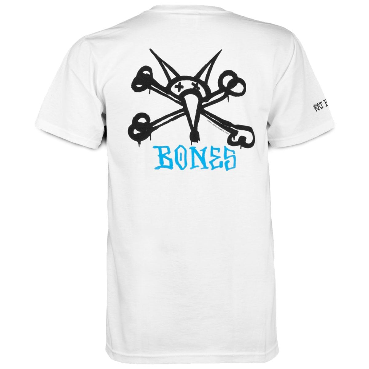 Powell-Peralta Rat Bones T-Shirt - White – Daddies Board Shop