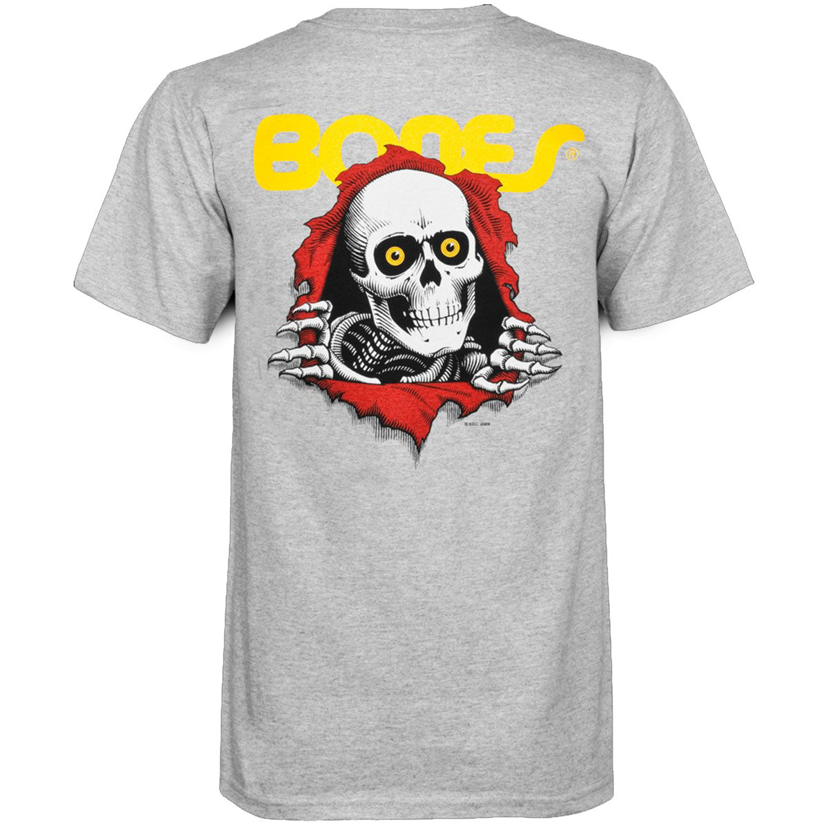 Powell-Peralta Ripper T-Shirt - Gray – Daddies Board Shop