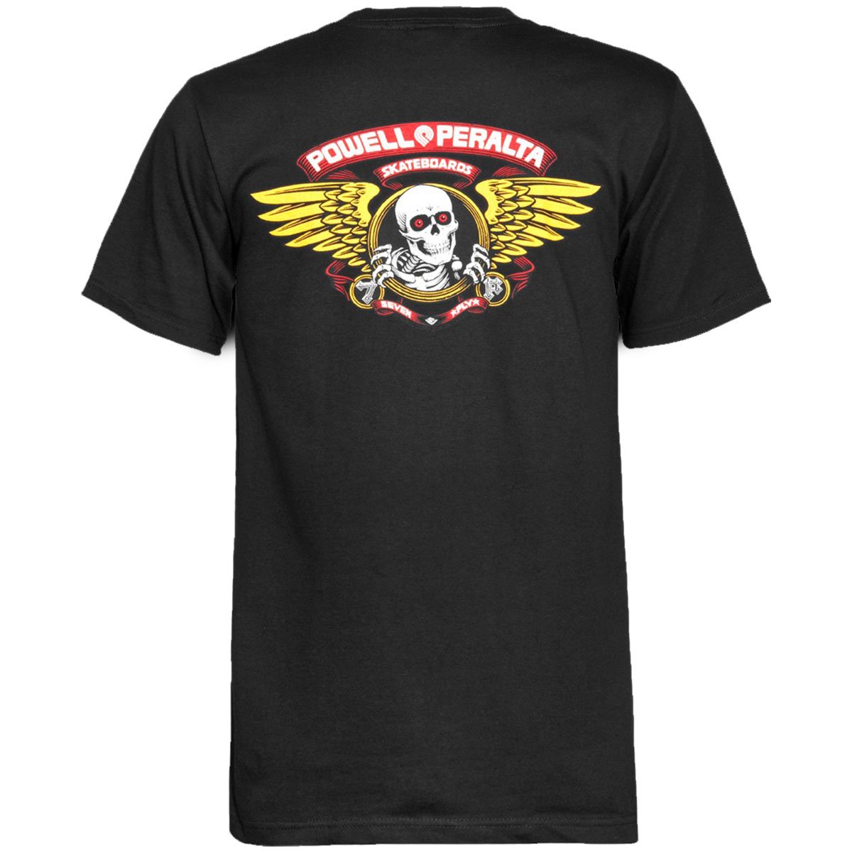 Powell-Peralta Winged Ripper T-Shirt-Black-MD image 1