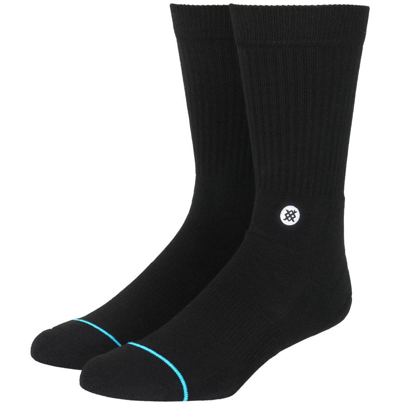 Stance Icon Socks - Black/White image 1