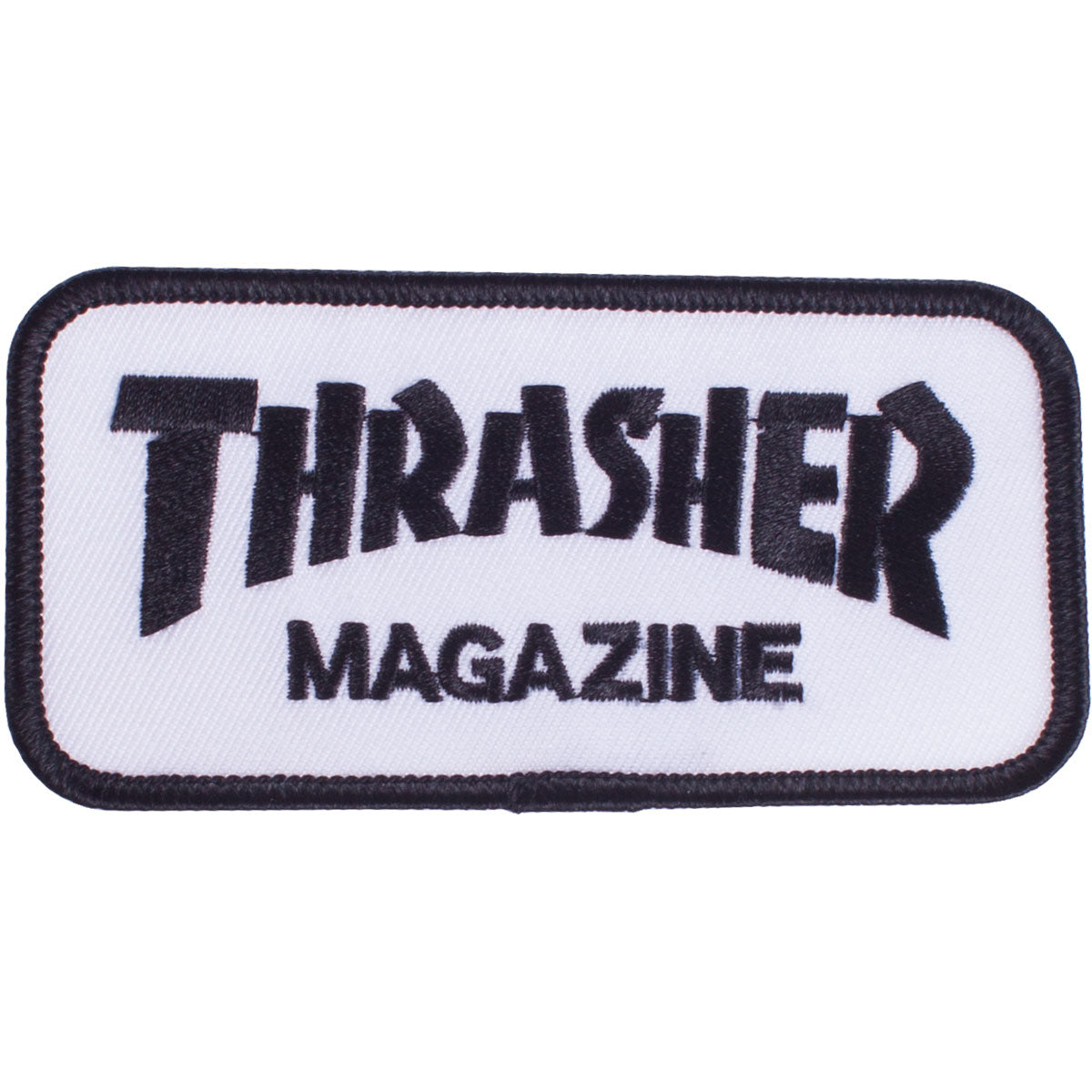 Thrasher Logo Patch - White image 1