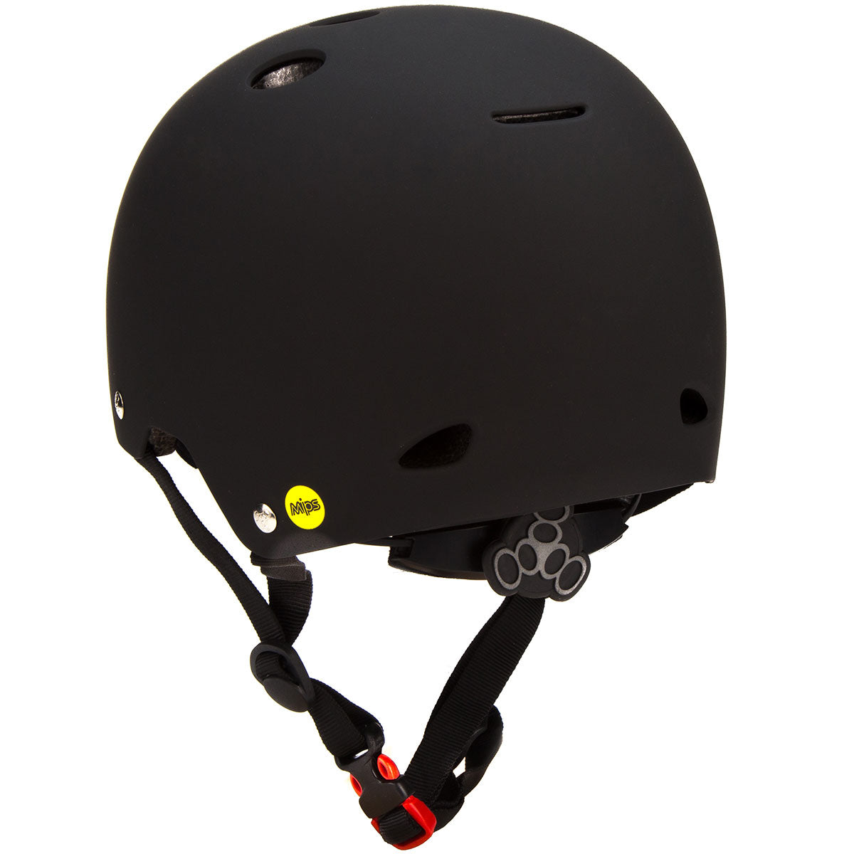 Triple Eight Gotham Dual Certified with MIPS Skateboard Helmet - Black image 2