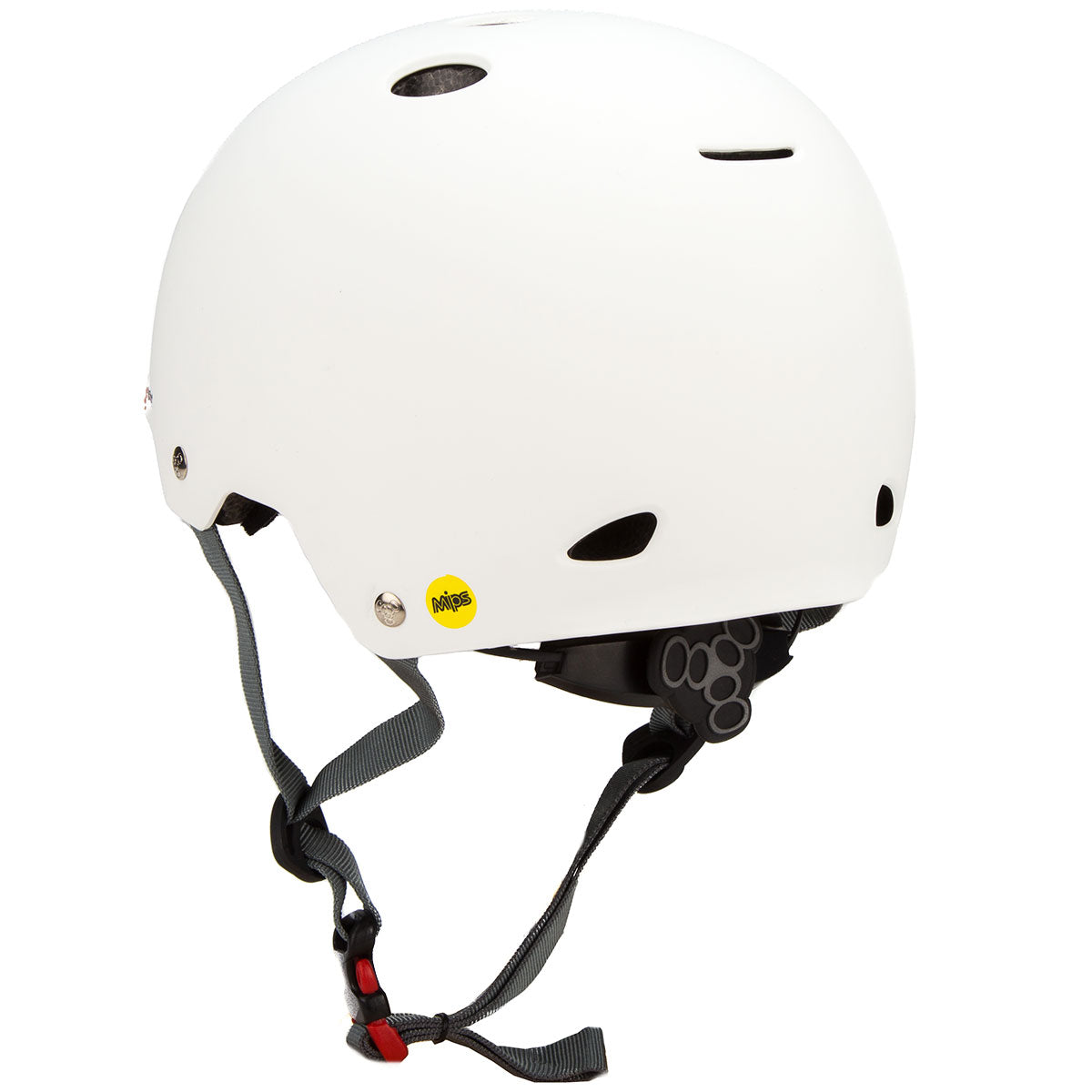 Triple Eight Gotham Dual Certified with MIPS Skateboard Helmet - White image 2
