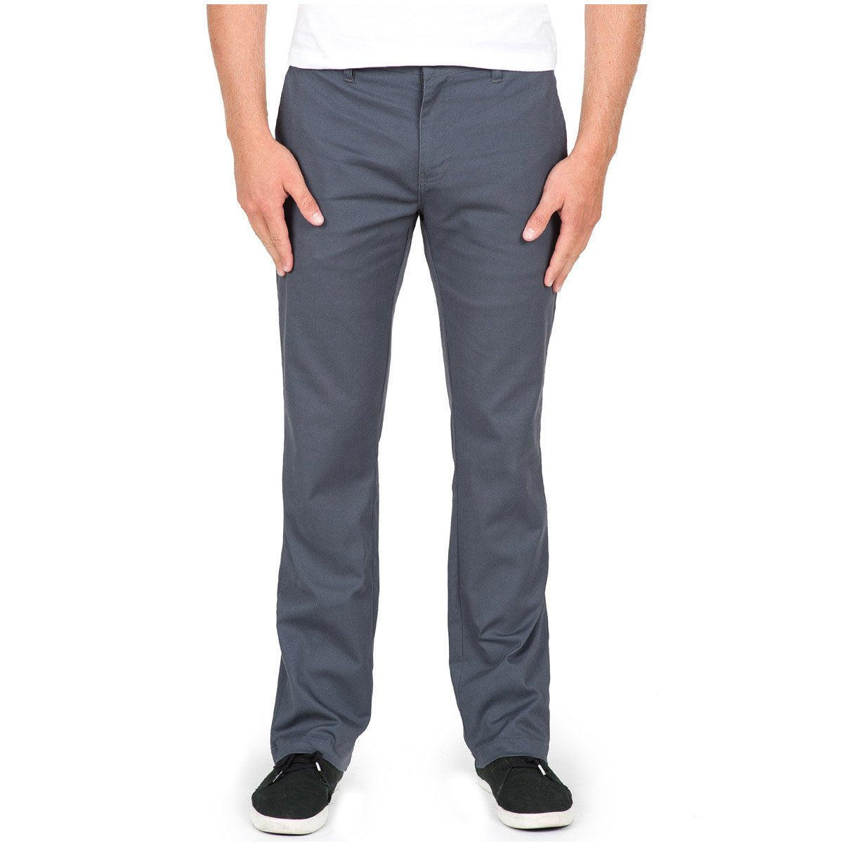 Volcom Frickin Modern Stretch Chino Pants - Charcoal – Daddies Board Shop
