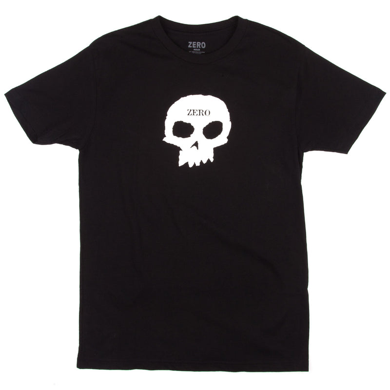 Zero Single Skull T-Shirt - Black